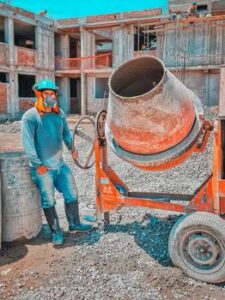 powerful tool concrete mixer construction